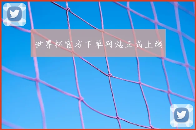 世界杯官方下单网站正式上线